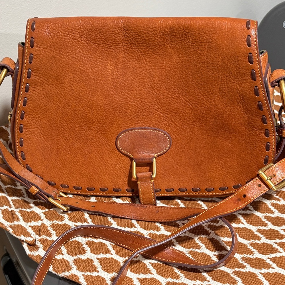 Dooney & Bourke Florentine Full Flap Saddle Bag